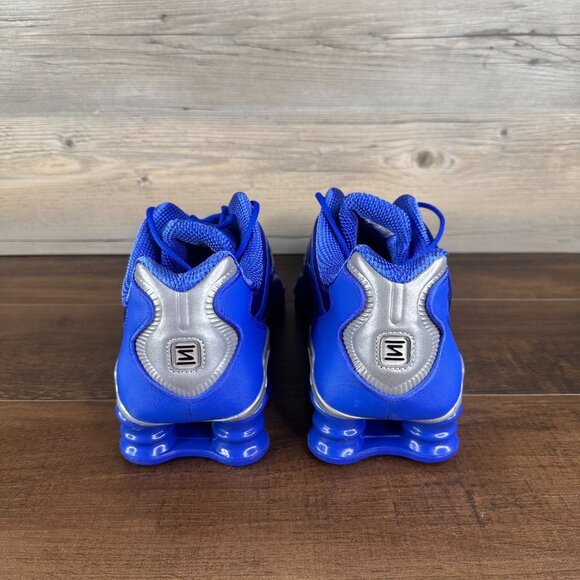 Nike Shox TL Mens Size 9.5 Hyper Royal Metallic Silver Black AV3595 400 - Picture 5 of 9